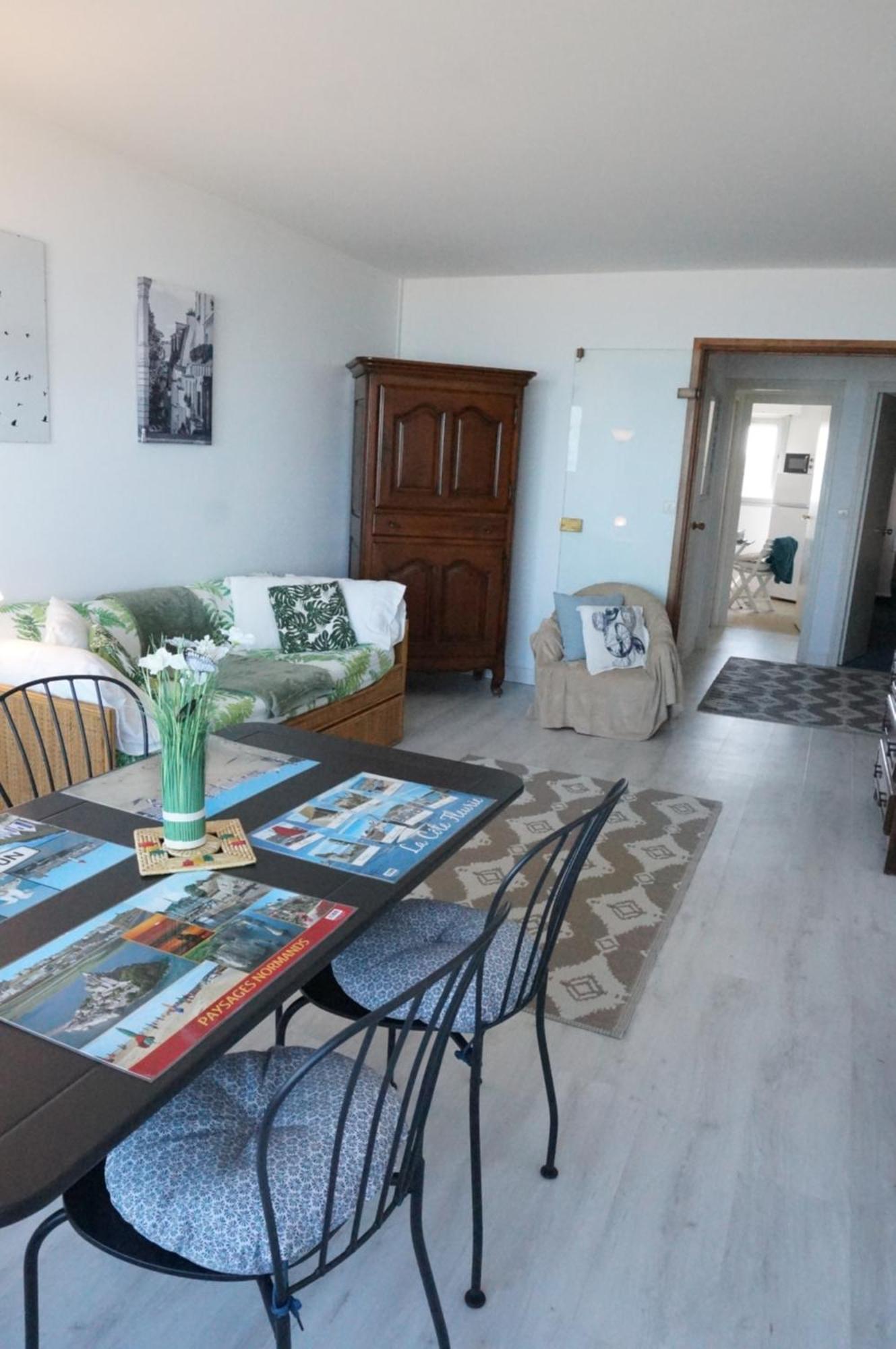 Belle Vie Vue Dominante Mer Et Plage - Appartement 2 A 4 Personnes Cabourg Exterior foto